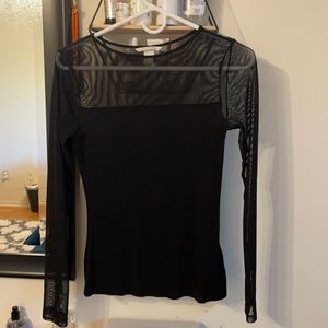 H&M sheer blouse